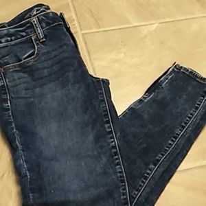 American Eagle size 6 side zipper jean